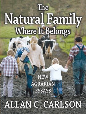 cover image of The Natural Family Where It Belongs